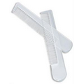 Clear Plastic Travel Comb